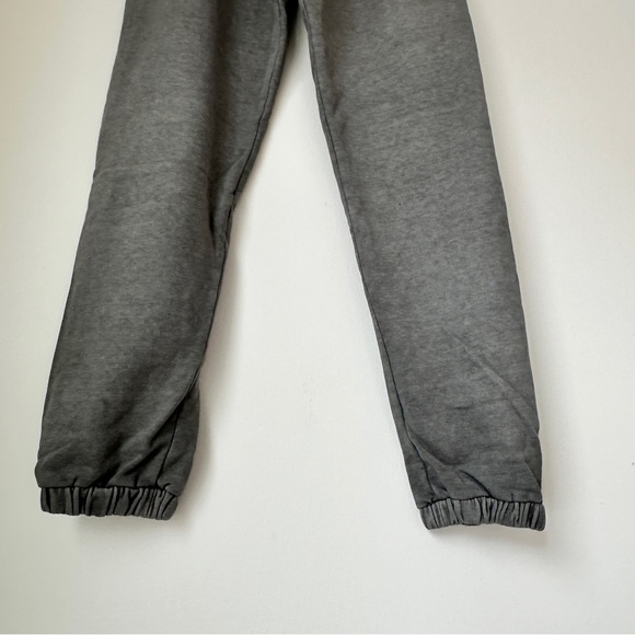 UNLABELED by Anna Petrosian Sweatpants Logo Jogger French Terry Charcoal Gray XL - Picture 7 of 11